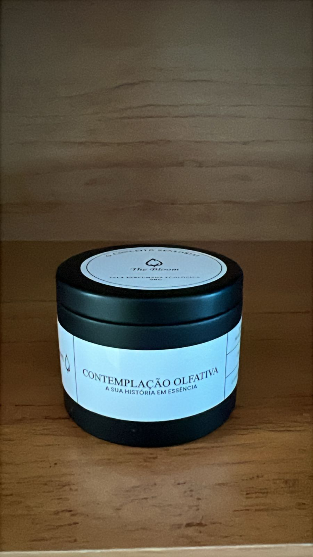 Vela Perfumada Bloom M Detalhe